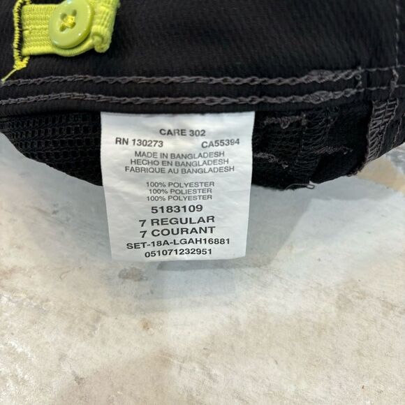 Lee Dungarees Shorts Boys Size 7 Black - Picture 5 of 15